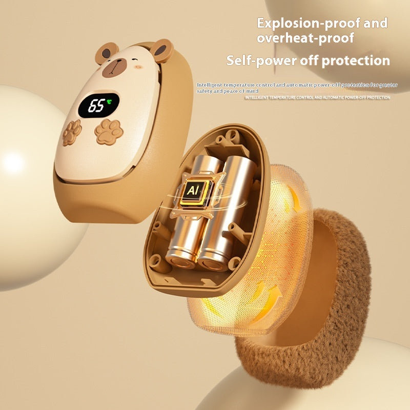 Smart Portable Hand Warmer – Rechargeable & Compact